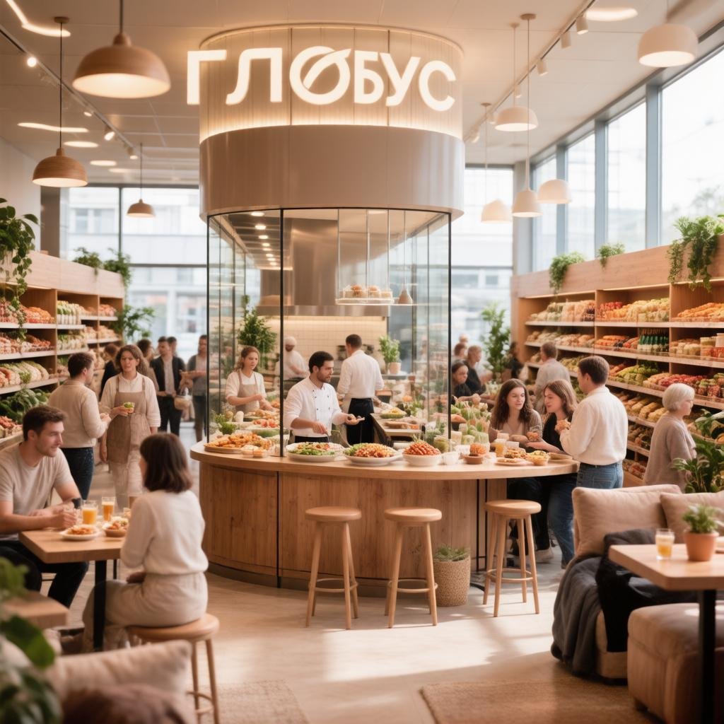 Открой для себя гастрономический рай в супермаркете «Глобус»: еда, которую хочется попробовать снова и снова!