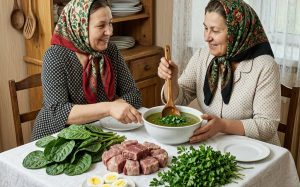Как в СССР варили зелёный борщ со щавелем: настоящий рецепт