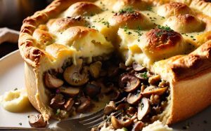 Картофельный пирог с грибами или мясом: быстро, вкусно, без лишних хлопот