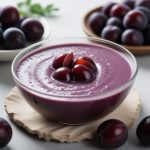 Десерт из слив и творога без духовки - просто, красиво, вкусно