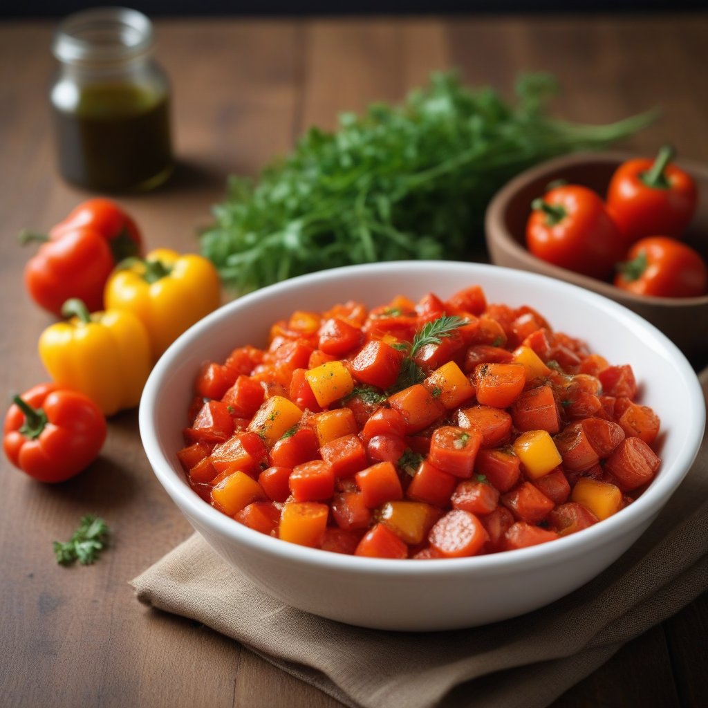 Лечо из помидоров и перца — вкусная закуска за 35 минут