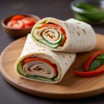 Быстрый и вкусный ролл из курицы с овощами - идеальный ужин за 30 минут