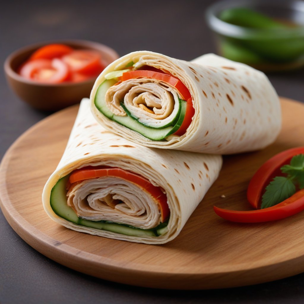 Быстрый и вкусный ролл из курицы с овощами — идеальный ужин за 30 минут