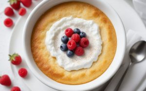 Суфле из творога и йогурта — вкусно, быстро и без вины